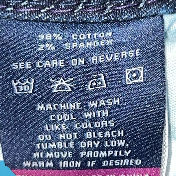 Vigoss The New York Denim Capris Size 24 Waist 42 #147 - Picture 5 of 6